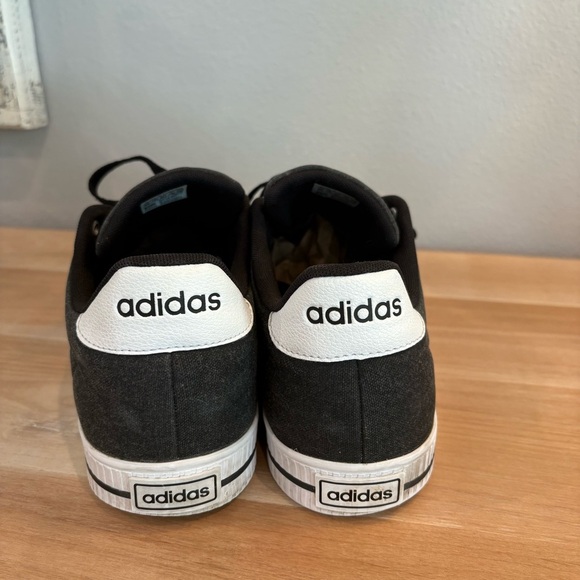 Adidas Men's 12 Daily 3.0 Skate Shoe Sneakers Core Black White Cloud Casual - Picture 6 of 8